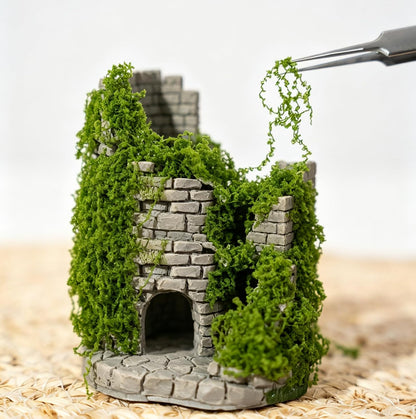 Artificial Green Moss for Crafts & Decor