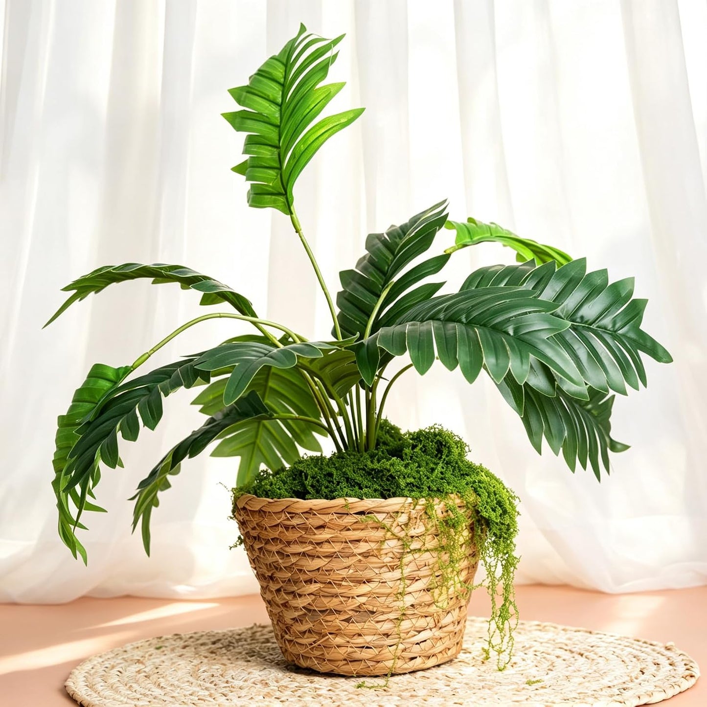 Artificial Green Moss for Crafts & Decor