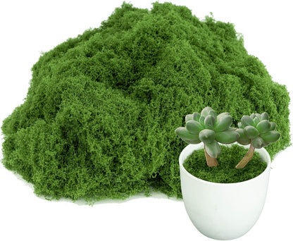 Artificial Green Moss for Crafts & Decor
